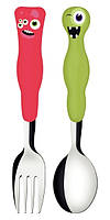 Столові прилади Tramontina Baby Lirous дитячі 2 предмети неіржавка (23797/909)