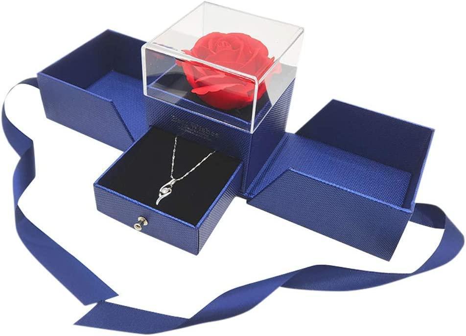 Скринька для прикрас "Вічна троянда". Подарунок на День святого Валентина, Річницю, фото 1