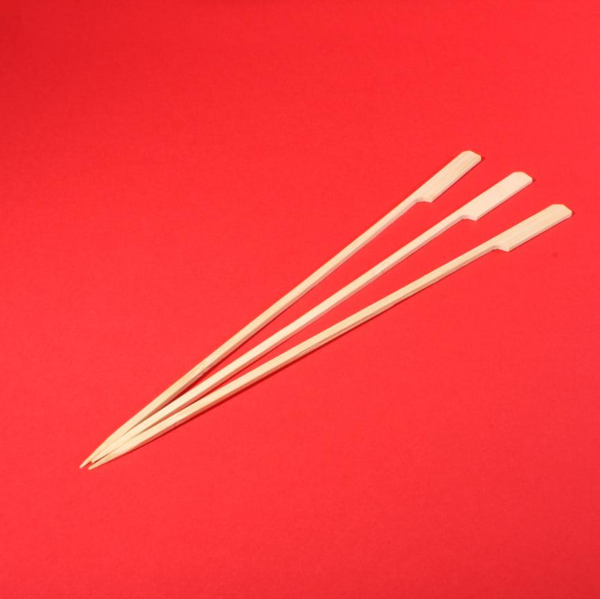 Шпажка бамбукова "весло" 18 см. 100 шт.