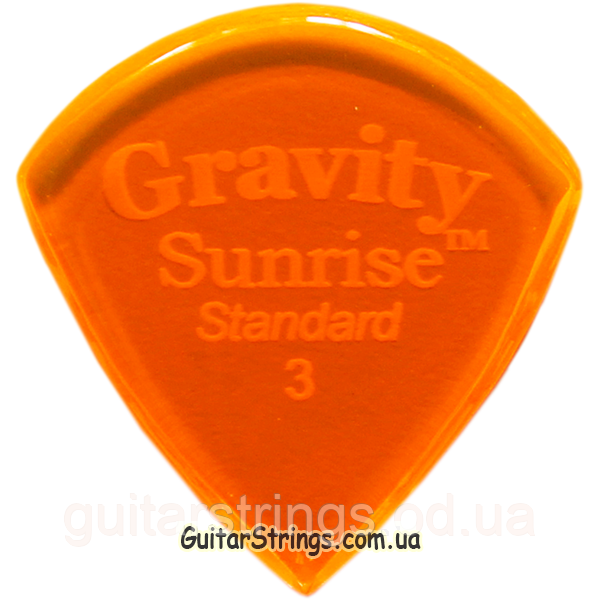 Медиатор Gravity Picks GSUS3P Sunrise Standard Polished 3.00 mm