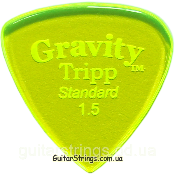 Медиатор Gravity Picks GTRS15P Tripp Standard Polished 1.50 mm