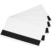 Картка пластикова чиста IDCard с магнитной полосой, white (01-040) матеріал карти - ПВХ, кількість в упаковці