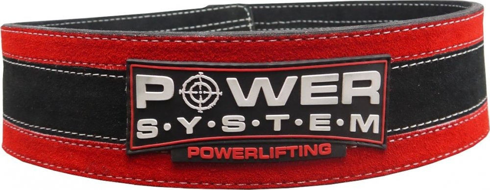 Пояс для важкої атлетики Power System Stronglift PS-3840 Black/Red S/M - фото 3 - id-p2078967912