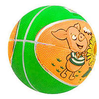 Мяч баскетбольный детский, d=19 см (зеленый) [tsi232460-ТСІ]