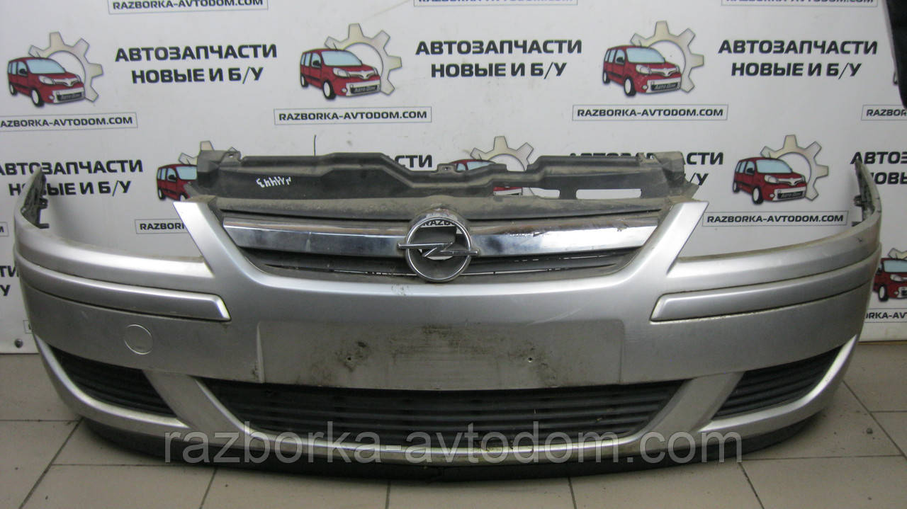Бампер передній (металік-срібло) Opel Corsa C (2004-2006) OE:93174593
