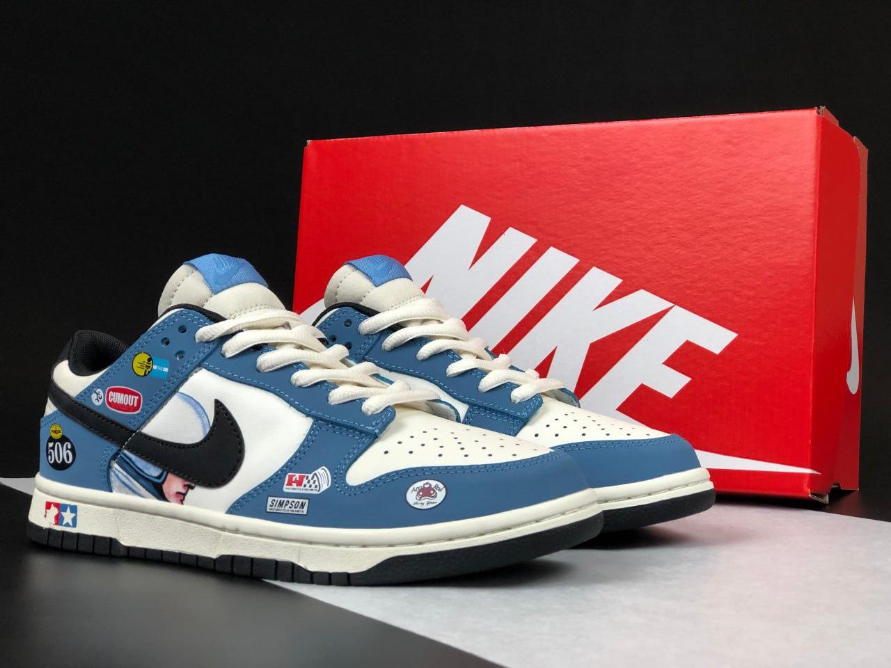 Чоловчі кросівки Nike SB Dunk Low Jackman Wheels (Бежеві) Взуття Найк СБ Данк Лоу Сузукі шкіра демісезон