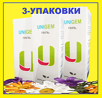 ЮніГем Гель 3-Упаковки Unigem - Гель від геморою м