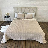 Покривало стьобане з двома подушками, фото 3