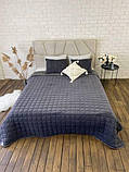 Покривало стьобане з двома подушками, фото 4