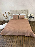 Покривало стьобане з двома подушками, фото 5
