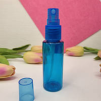 Флакон 35 мл для розливной парфюмерии Пекин (цвет в ассортименте) блакитний
