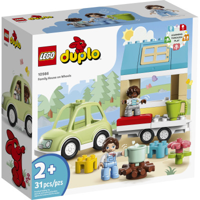 Конструктор LEGO DUPLO Town Сімейний будинок на колесах 31 деталь (10986) CHP