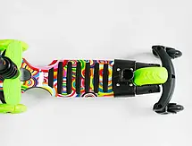 Самокат триколісний 5в1 Best Scooter LS-10718 (складний, підсвічування коліс, батьківська ручка), фото 6