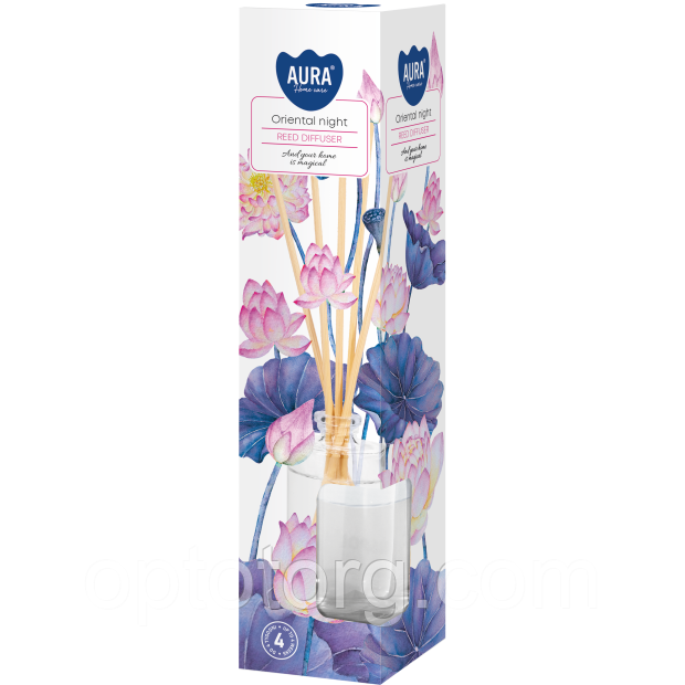 Аромадифузор із паличками Oriental Night 45 мл Bispol, фото 1