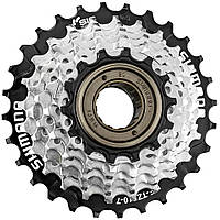 Трещотка на велосипед Shimano MF-TZ510, 14-28Т, 7-скоростей, коричневый