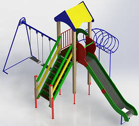 Ігровий комплекс "Кузя" ("Лунтік") SiverSport KID804.1