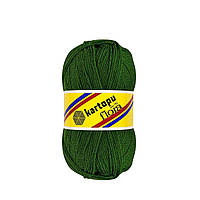 Kartopu FLORA (Картопу Флора) № 469 зелений (Пряжа 100% акрил, нитки для в'язання)