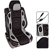 Автомобільна накидка на сидіння з підігрівом 12 В, 60 Вт, 94х43 см Dk. Обігрівання сидінь від прикурювача, фото 9