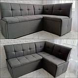 Кухонний кут Престиж не розкладний (FM/ФМ) 1700х1300х620 h850 (2кат), фото 3