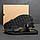 Чоловічі шкіряні сандалі  Black, фото 8