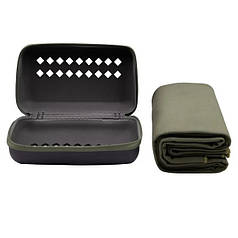 Рушник із мікрофібри TRAMP Pocket Towel 60х120 L Army Green (UTRA-161-L-army-green) N