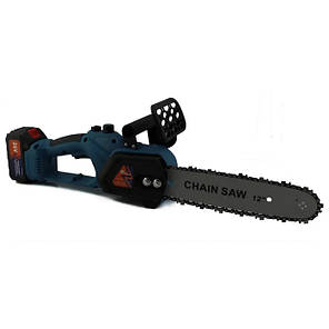 Акумуляторна ланцюгова електропилка Domotec Chain Saw 12'' N, фото 1