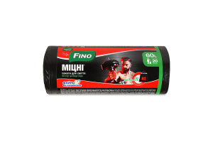 Пакети для сміття Fino 60л.* 20шт.(24)