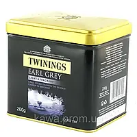 Чай черный листовой Twinings Earl Grey, 200г