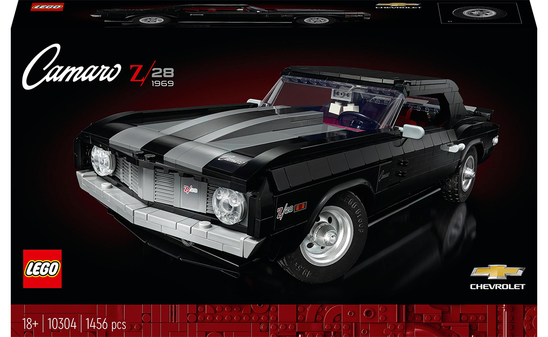 LEGO Icons Chevrolet Camaro Z28 1456 деталей (10304), фото 1