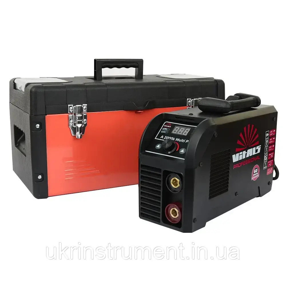 Зварювальний інвертор з функцією TIG VITALS PROFESSIONAL A 2000K MULTI PRO, MMA, TIG