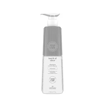 Шампунь для нейтралізації жовтизни NishLady Touch of Silver Shampoo 503мл