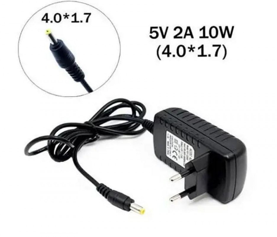 ⚡ Блок живлення 5 Вольт 2 Ампери (Імпульсний, Стабілізований) 4.0 на 1.7 мм, фото 1