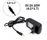 ⚡ Блок живлення 5 Вольт 2 Ампери (Імпульсний, Стабілізований) 4.0 на 1.7 мм