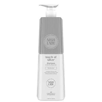 Шампунь для нейтралізації жовтизни NishLady Touch of Silver Shampoo 947мл