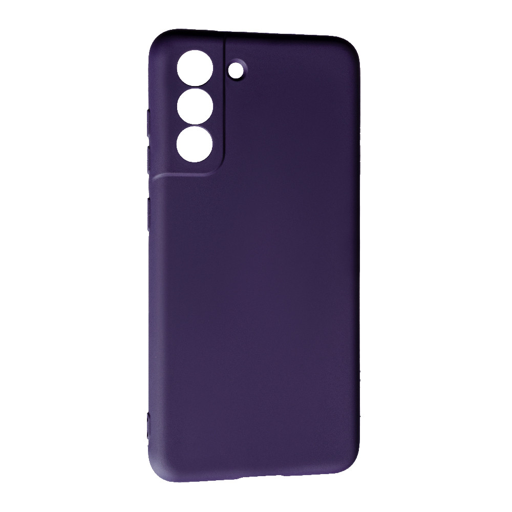 Силіконовий чохол Case SMTT (AA) для Samsung S21 FE Dark Violet