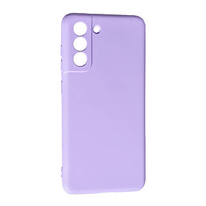 Силіконовий чохол Case SMTT (AA) для Samsung S21 FE Lavender
