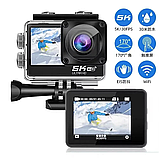 Екшн-камера F302AATR Full HD 5K Wi-Fi з пультом ДУ, фото 7