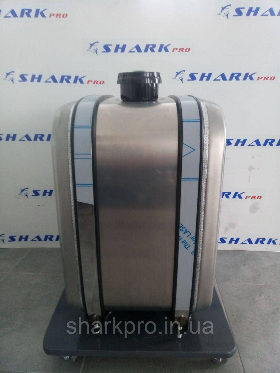 БАК ГІДРАВЛІЧНИЙ БОКОВОГО КРІПЛЕННЯ АЛЮМІНІЄВИЙ 160 Л (62Х67Х40), фото 1