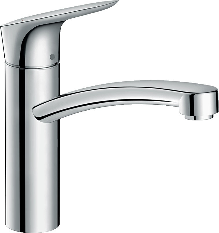Змішувач для кухні Hansgrohe Logis, довж.виливу - 220мм, поворотний, 1важіль, KM160, хром