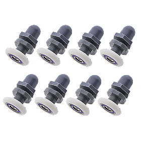 Комплект роликів для душових кабін (СКЛ4001) 8 шт Сірий