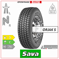 Sava 315/70 R22,5 Orjak 5 [154/150]L