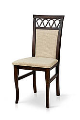 Стілець Анжело-5 (горіх/світла тканина)