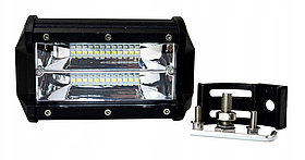 Фара рабочего освещения галогенная светодиодная панель 72 Вт с широким лучом