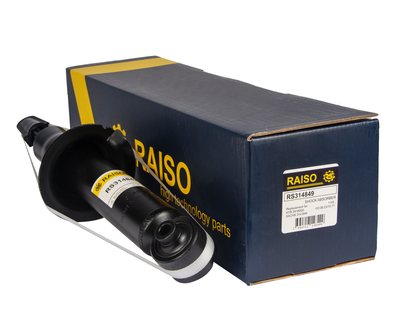 Амортизатор задній Raiso (Швеція) Peugeot 508, Пежо 508 10- #RS314849 UABDGOW4