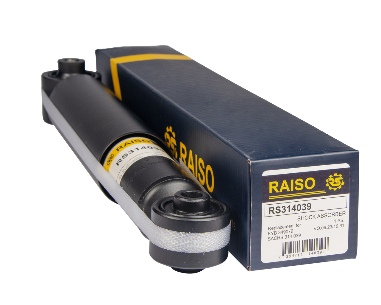 Амортизатор задній Raiso (Швеція) Nissan Qashqai I, Ніссан Кашкай 1 07- #RS314039 UAUKKOL4