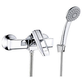 Змішувач для душу Wezer NOF5 хром з душовим набором