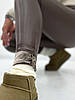 Утеплені жіночі шкіряні штани (хутро) "Dario"| Норма, фото 4