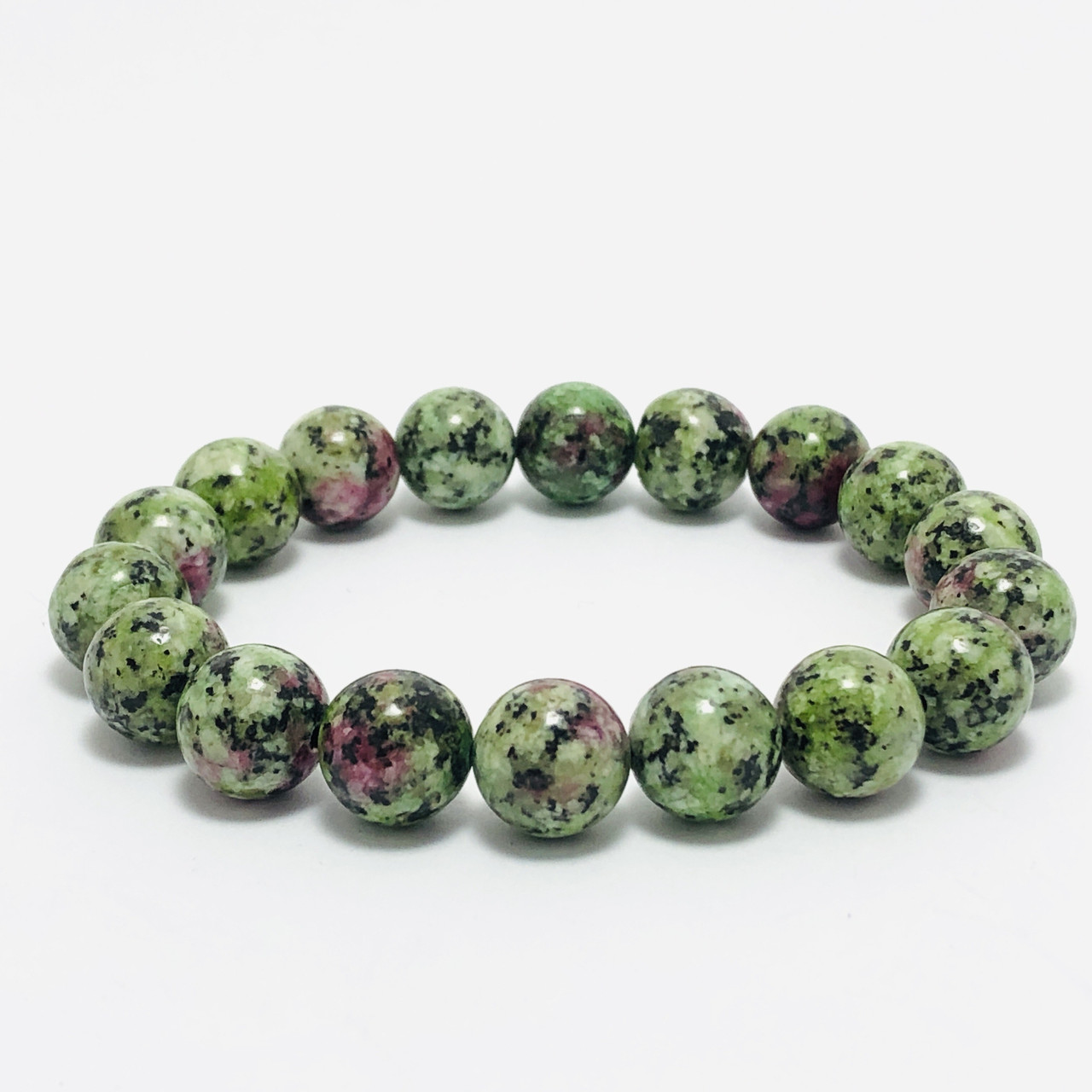 Браслет із натурального каменю Цоізит, фото 1