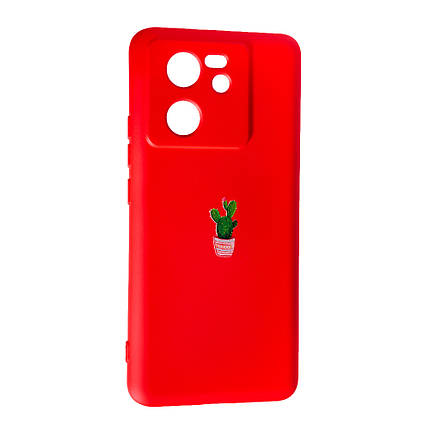 Силіконовий чохол Case Art для Xiaomi 13T / 13T Pro Cactus, фото 3