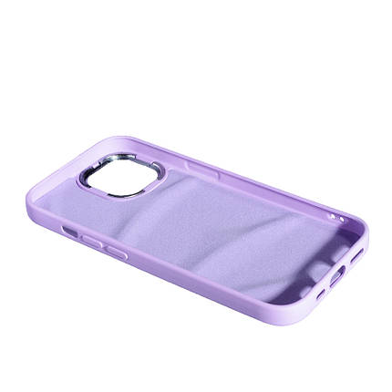Силіконовий чохол Soft Puffer для Apple iPhone 14 Purple, фото 2